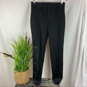 Roffe Women's Vintage Black Stirrup Winter Ski Snowboard Pants 12